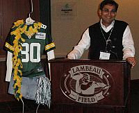badrul khan Green Bay Packer Lambeau Field4